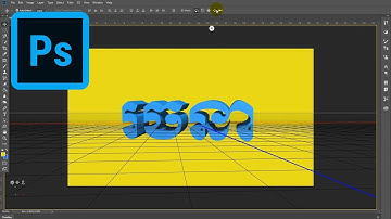 How to make 3D text in Photoshop CC 2019