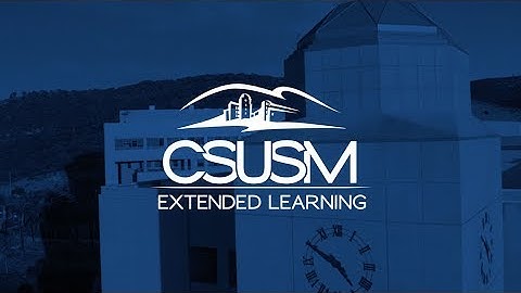 CSUSM | Extended Learning