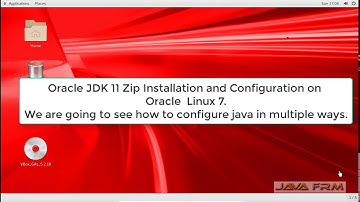 Oracle JDK 11 Zip Installation on Oracle Linux 7.5 and enable Java for all users in linux