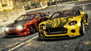 Aston Martin DB9 vs Pontiac GTO | Ronnie vs Rog | Race 2 | Need for Speed : Most Wanted (2005)