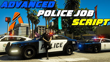 How to install Advanced Police Job Script | Hi-Dev Police Job | QBCore Framework |FiveM Tutorial #38
