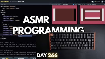 Keyboard ASMR CSS Battle 13th December