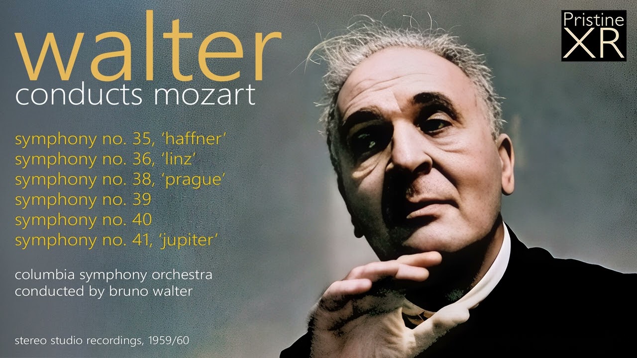 WALTER Mozart Symphony No. 41 'Jupiter' (1960) - Pristine PASC745