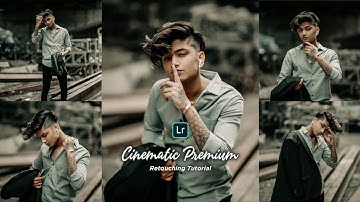 Lightroom Mobile Presets Cinematic V4 Premium Tone Color Grading Tutorial -Shan Creator