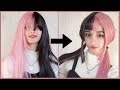 Trying On $30 Harajuku Fashion Wigs || Unzzy Store