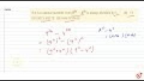 If `n` is a natural number, then `9^(2n)-4^(2n)` is always divisible by 5 (b) 13    (c) both 5 ...