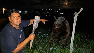 LOBISOMEM ALFA APARECEU NO INTERIOR À MEIA-NOITE 😨