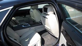 Being Inside a Jaguar XJL Ultimate Edition Jaguar With Red Interior