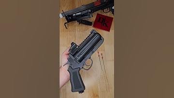 Six Needler CO2 Powered Dart Gun