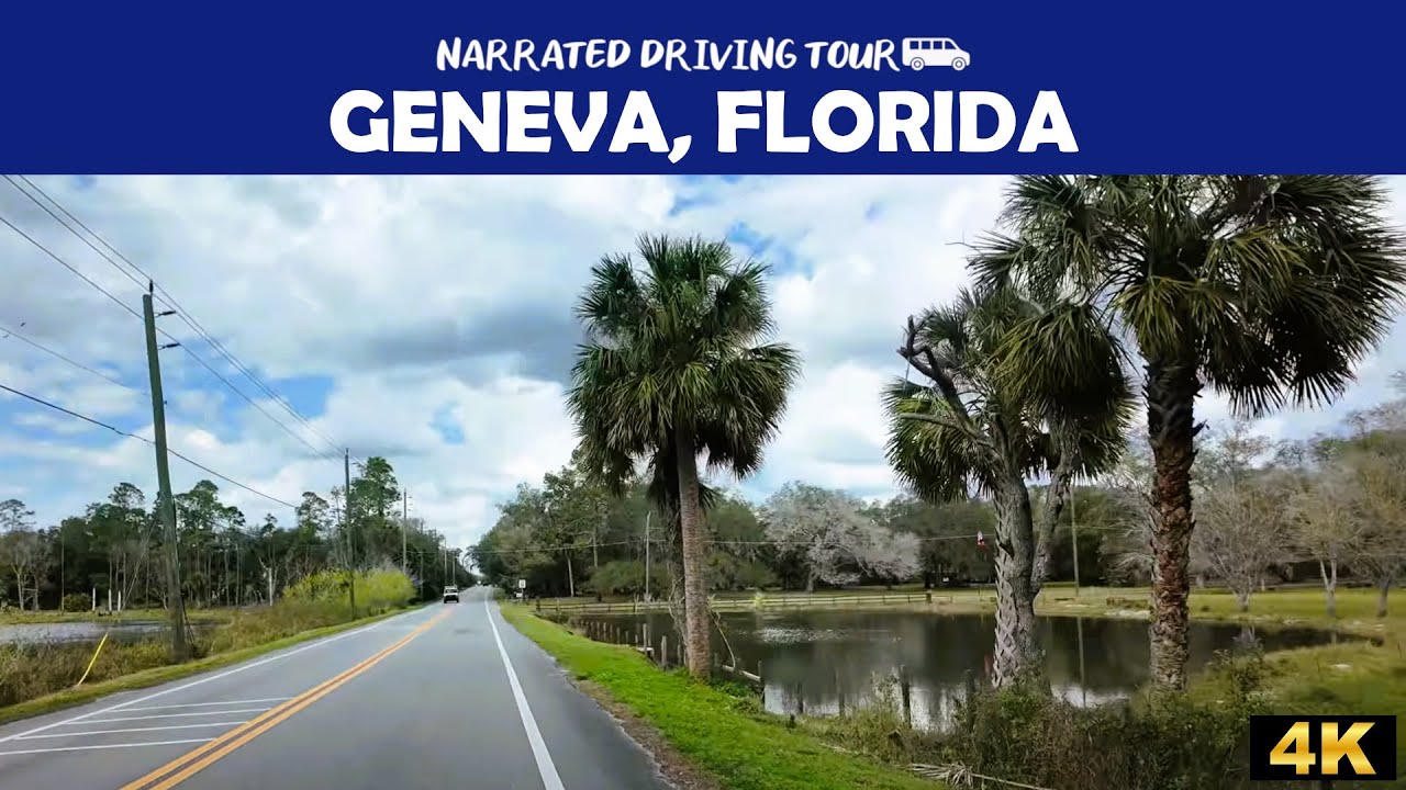 π Scenic Drive Through Geneva, Florida πΏβ¨ | 4K Hidden Gem Road Trip! πποΈ