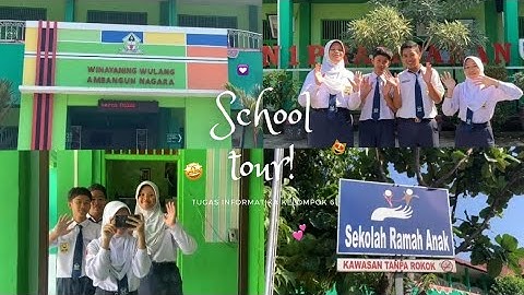 VLOG SCHOOL TOUR!! 🏫☁️ | tugas informatika