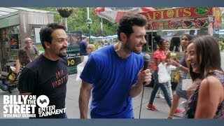 Billy on the Street with LIN-MANUEL MIRANDA!!!