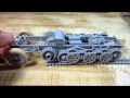 Building dragon sdkfz7 eight ton halftrack in 135 scale complete