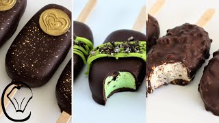 3 EASY Cake and Cheesecake Popsicles Cake Pops Chocolate Peppermint Cookies and Cream COMPILATION