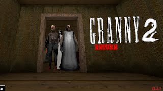 GRANNY 2 RETURN 😱 LIFT ESCAPE 🔥 FULL GAMEPLAY #granny #trendinggaming #viral #video