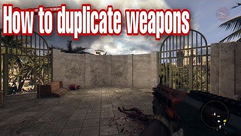 Dead Island Definitive Edition - How to duplicate weapons