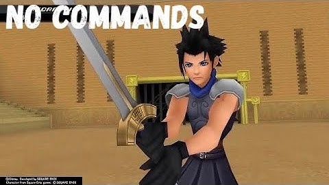 KHBBSFM Zack (Aqua/No Damage/Commands) (Level 1 Critical Mode w/Restrictions)