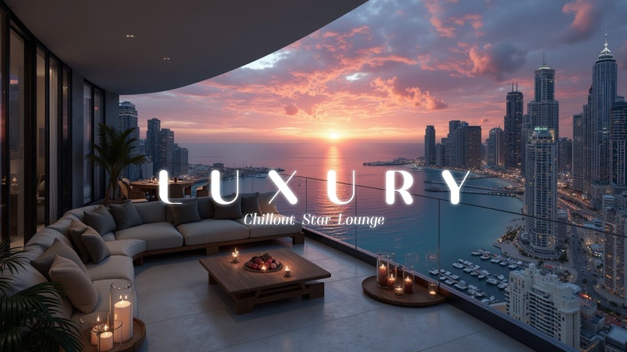 Chillout Lounge Music ~ Serene Sunset Dreams Luxury Chillout Deep Lounge Experience