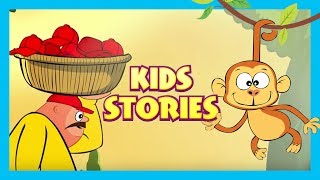 kids hut stories monkey and the cap seller more animated stories for kids