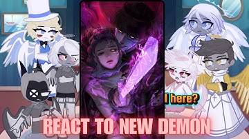 Hazbin Hotel Angels react to rumi | K-pop demon hunters | Lucifer | Gacha life 2 | part 2