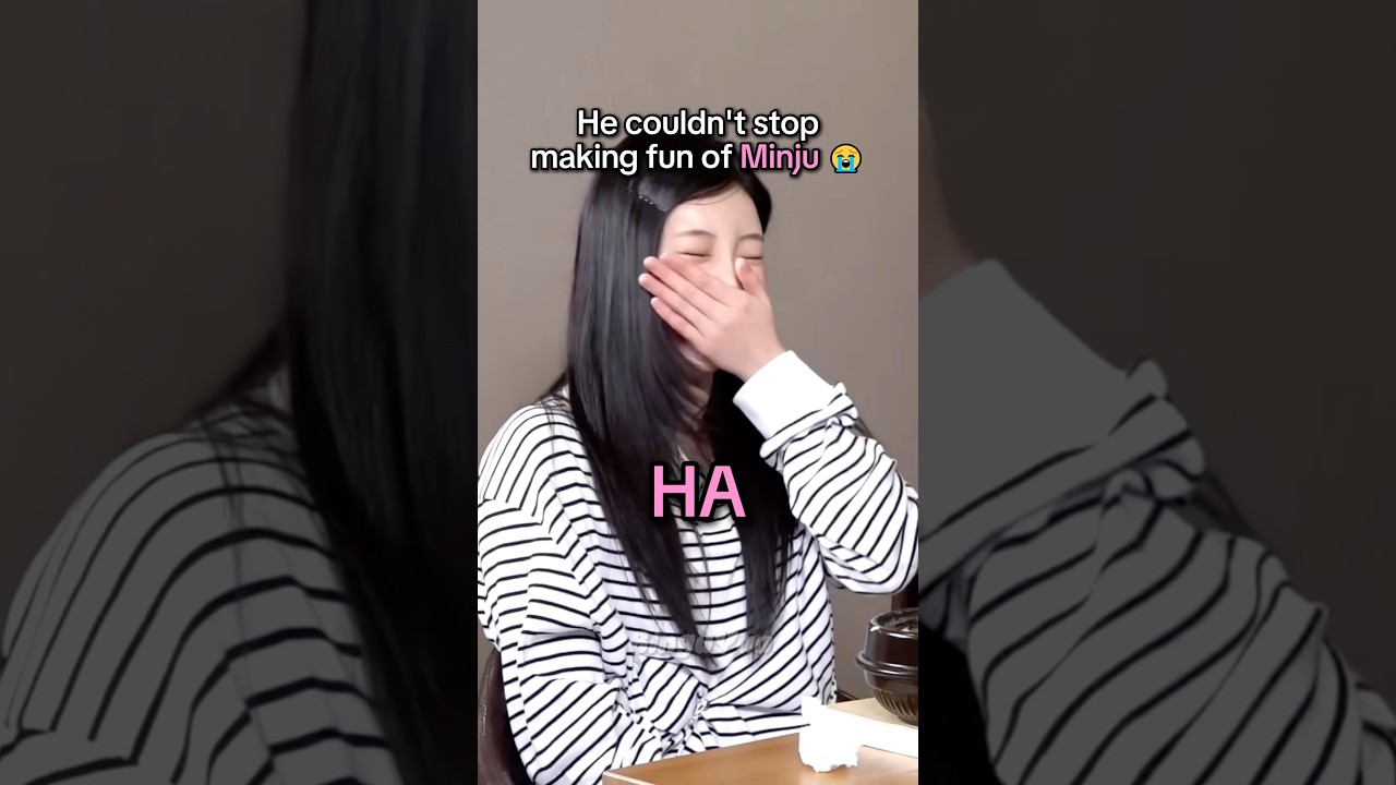 Why’d he do Minju like that 😭 | #illit #minju #wonhee