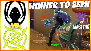 WINNER TO SEMI! HERETICS vs NIP HIGHLIGHTS - VCT Masters 1 EU VALORANT