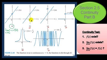 Section 2.5 Continuity Part B