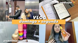 minha rotina matinal, faculdade de enfermagem, produtos para cabelo, alimentação | vlog