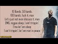 Drake - 10 Bands (Lyrics)