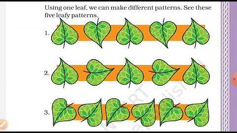 Class2 mathematics LEAFY PATTERN by Aman Kumar kanth