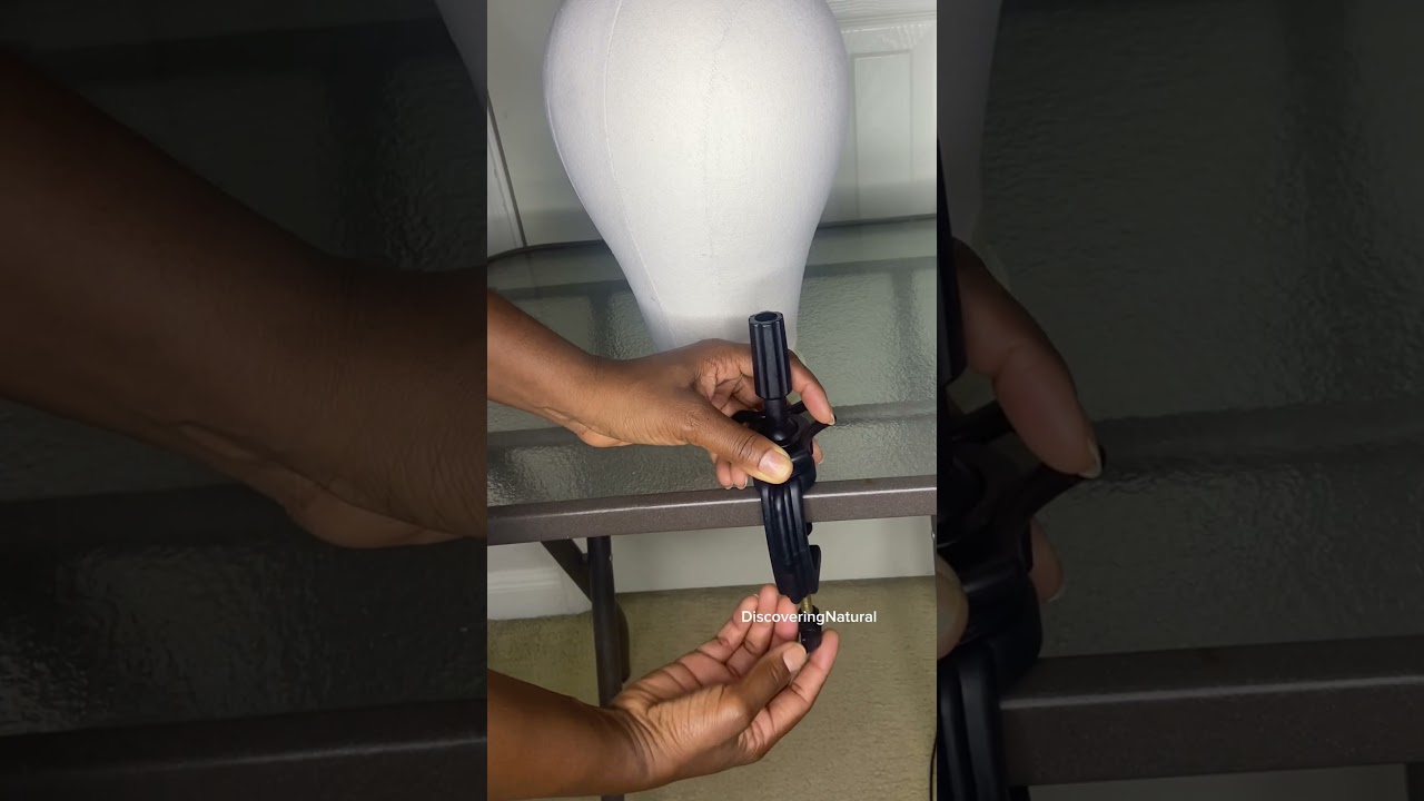 Как установить голову манекена