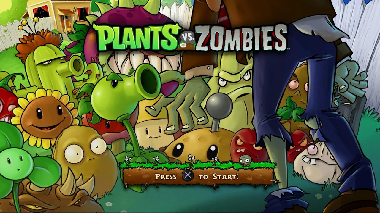 Plants vs Zombies Versus Mode 4 Растения против зомби друг против