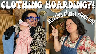 Cat's CLOSET CLEAN OUT #3 Huge decluttering!