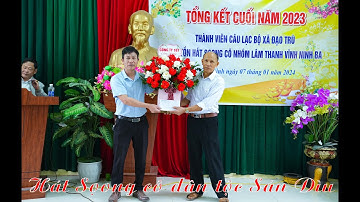 Lễ Tổng Kết CLB Hát sọong cô Vĩnh Ninh ba 2023!