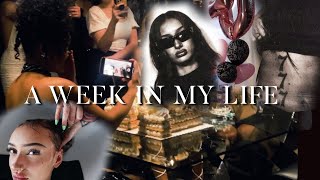 A WEEK IN MY LIFE | 4 different parties, booth by bryant, hair appointment, etc.