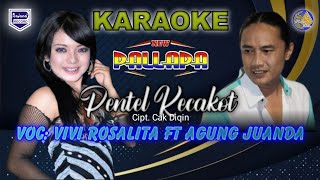 Karaoke Vivi Rosalita Ft Agung Juanda - Pentil Kecakot | Tanpa Vokal (KARAOKE VERSION)