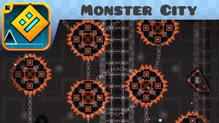 Geometry Dash - Monster City (Very Easy Demon) - by Jannik screenshot 3