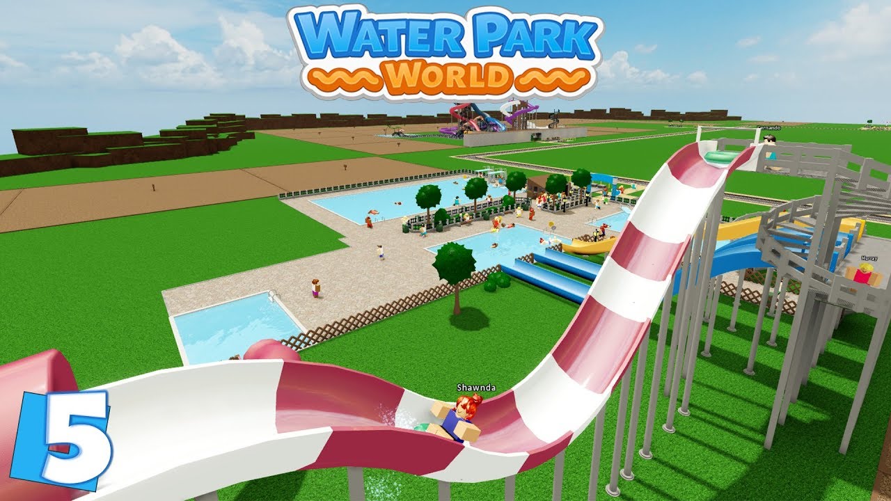 Roblox Water Park World Episode 5 Toboggan à Airtime / FR YouTube
