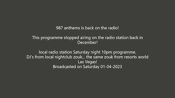 987 anthems (ZOUK DJ
