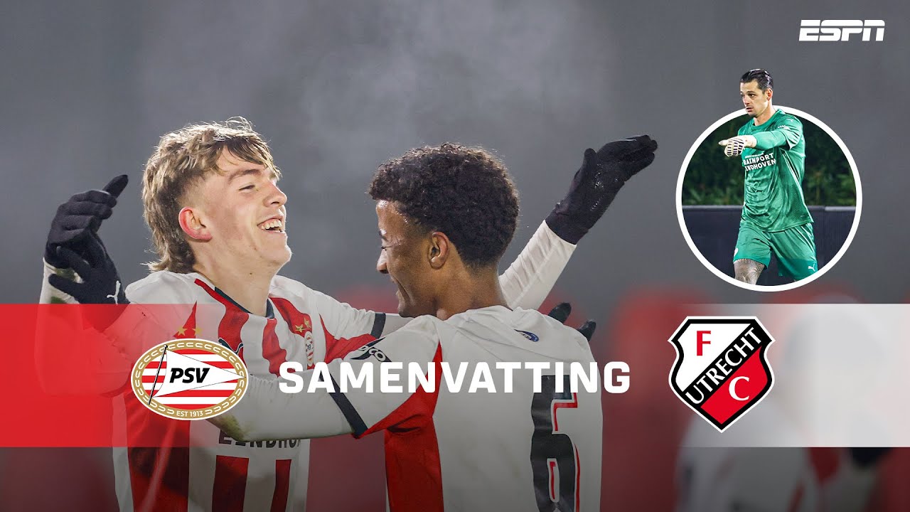 DUBBELSLAG voor NOAH Ohio, Nick Olij BLUNDERT  ⚽️🤦‍♂️ | Samenvatting Jong PSV - Jong FC Utrecht