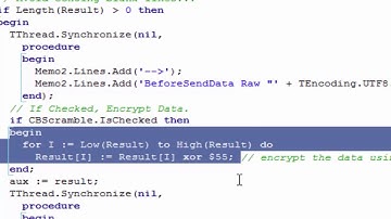 Encrypt and Decrypt AppTethering Data in Delphi