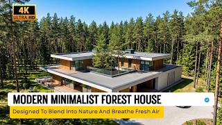 Modern Minimalist Style House Designed To Erase Boundaries Between Architecture And Nature