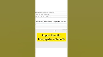 Import CSV to jupyter Notebook in seconds | Python Tutorial.   #dataanalysis
