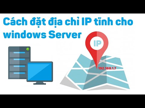 Server 3: Cách đặt địa chỉ IP tĩnh cho windows Server 2012 - YouTube