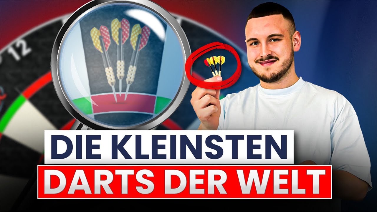 Ich habe die KLEINSTEN DARTS der Welt gespielt! (Unmöglich)