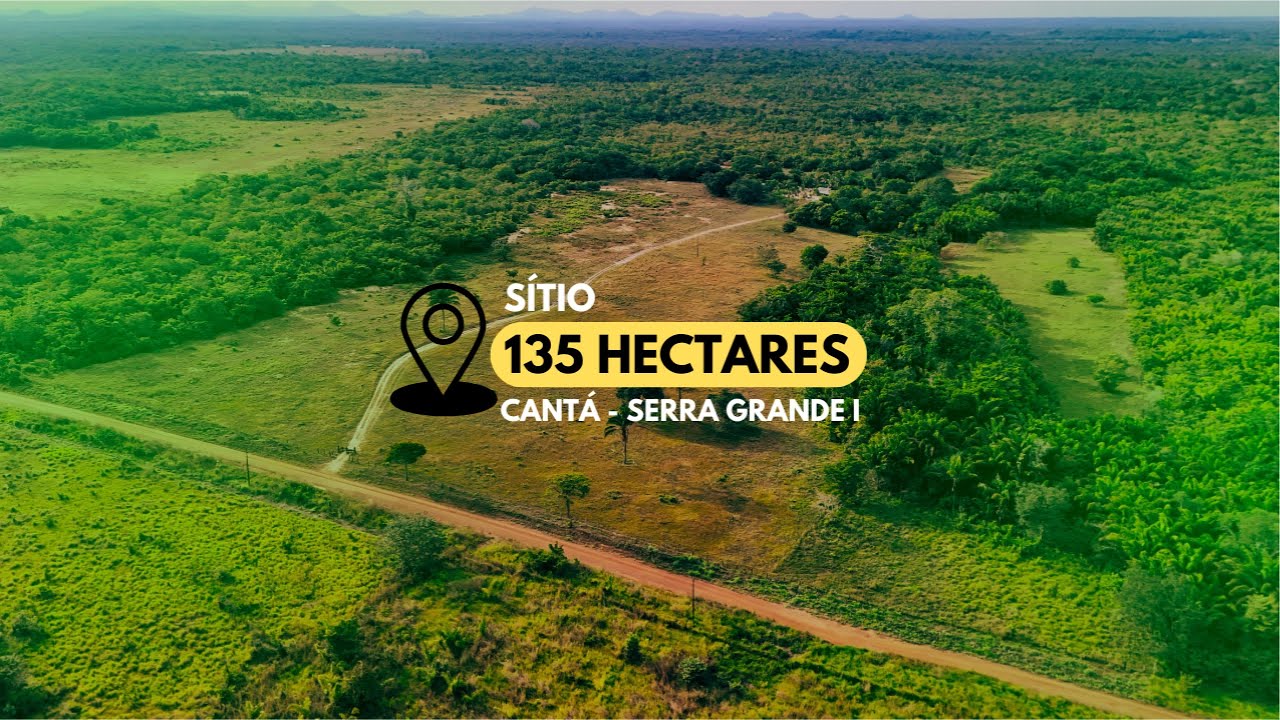 135 HECTARES NO CANTÁ - 77KM DE BOA VISTA - RR