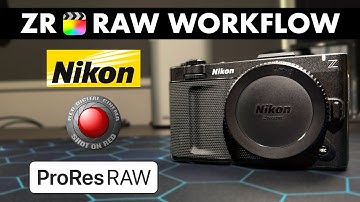Importing Nikon ZR RAW Footage into Final Cut Pro: A Beginner