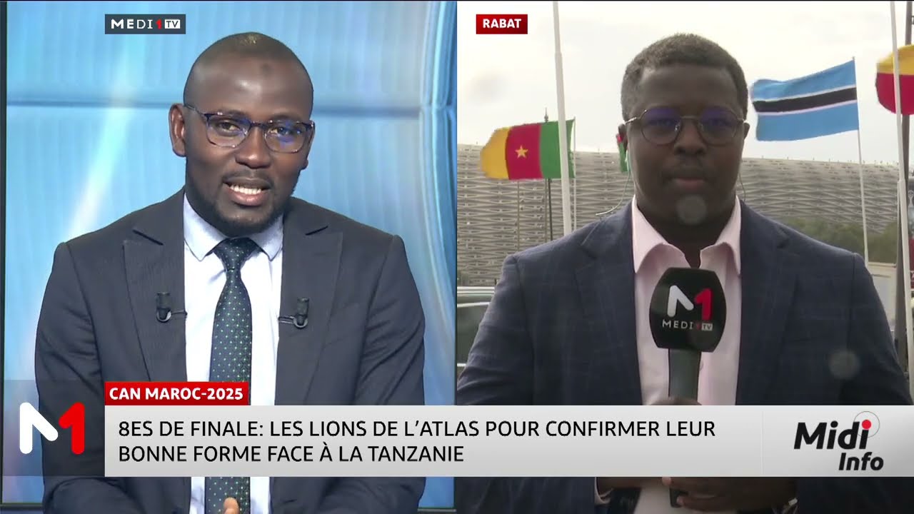 CAN 2025 : Les Lions de l’Atlas pour confirmer leur bonne forme face à la Tanzanie