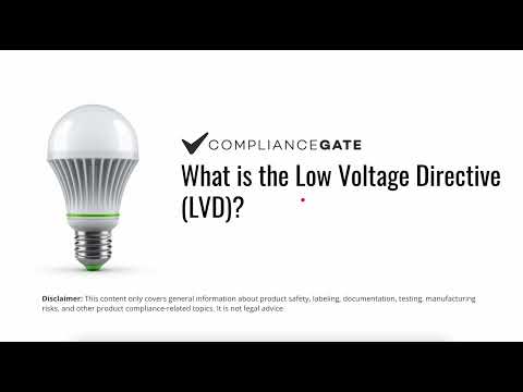 What is the Low Voltage Directive (LVD)?