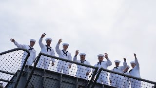 USS George H.W. Bush (CVN 77) Departs Naval Station Norfolk